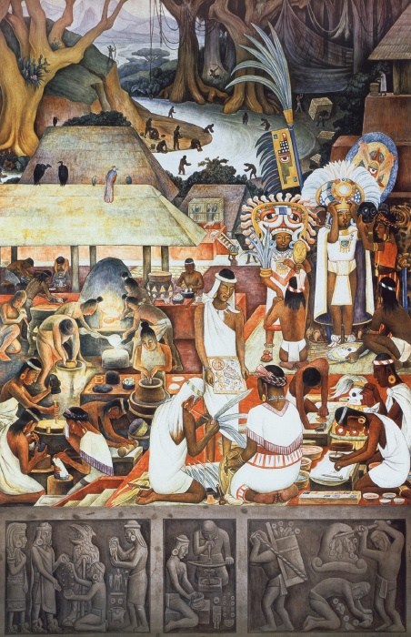 Diego Rivera The Zapotec Civilization